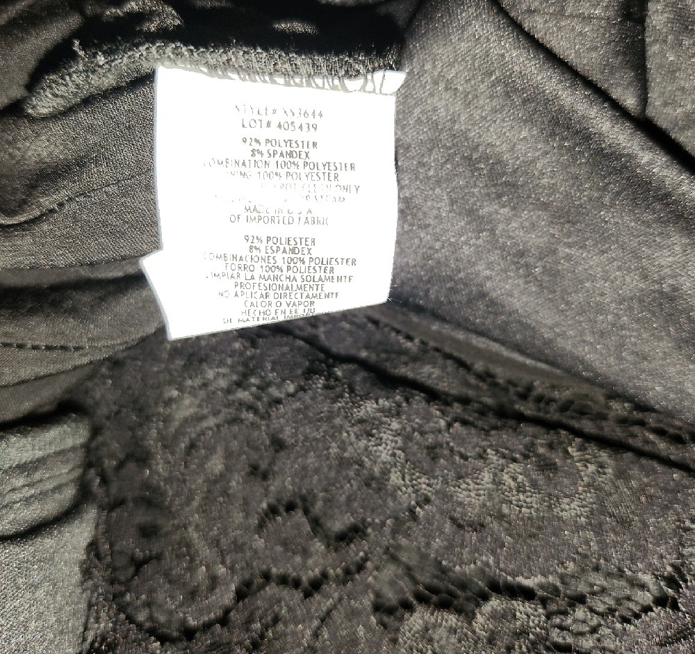 Xscape Black Lace Mini Dress - Picture 5 of 5